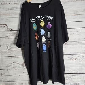 Taylor Swift The Eras Tour Concert Ghost Unisex Halloween Swifties T Shirt Sz 5X